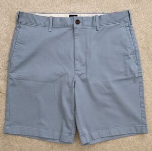 NWT J.Crew Factory chino shorts blue 33